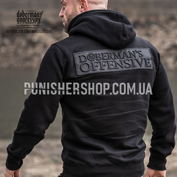 Худі Dobermans Aggressive Offensive Pouch Pocket BK232BK-XL фото