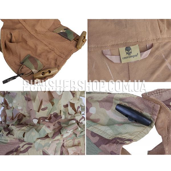 Emerson Tactical Lightweight Assault Ghillie, Multicam