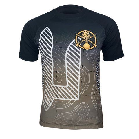 Kramatan T-Shirt "Strength and Unity", Coyote/Black, Small