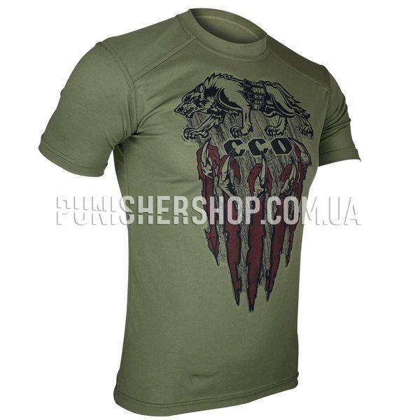 Kramatan SOF "Werwolf" T-shirt, Olive, X-Large
