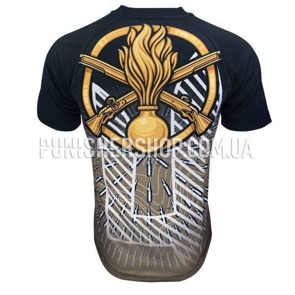 Kramatan T-Shirt "Strength and Unity", Coyote/Black, Small