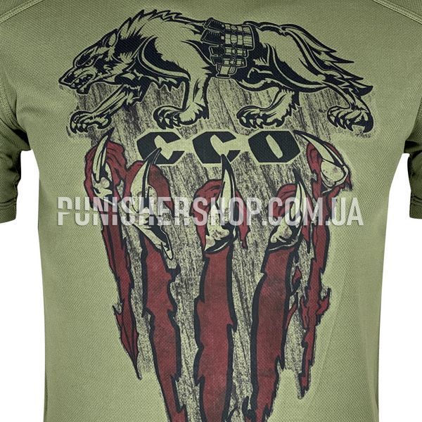 Kramatan SOF "Werwolf" T-shirt, Olive, X-Large