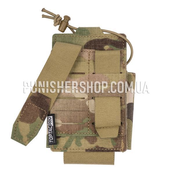 Toptacpro Radio Pouch for Motorola, Multicam