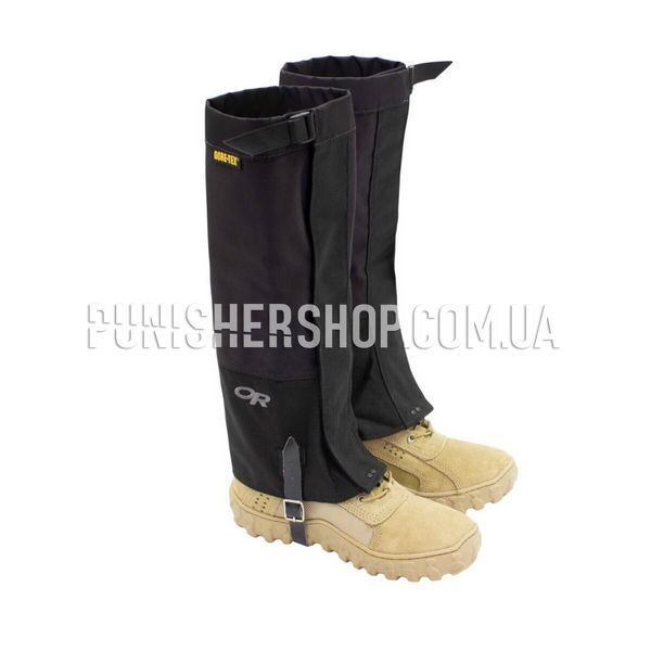 Outdoor Research Crocodiles Gore-Tex Gaiters, Black, Gaiters
