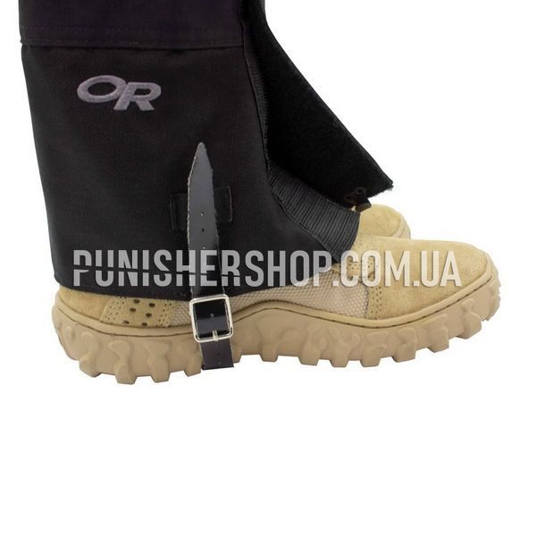 Outdoor Research Crocodiles Gore-Tex Gaiters, Black, Gaiters