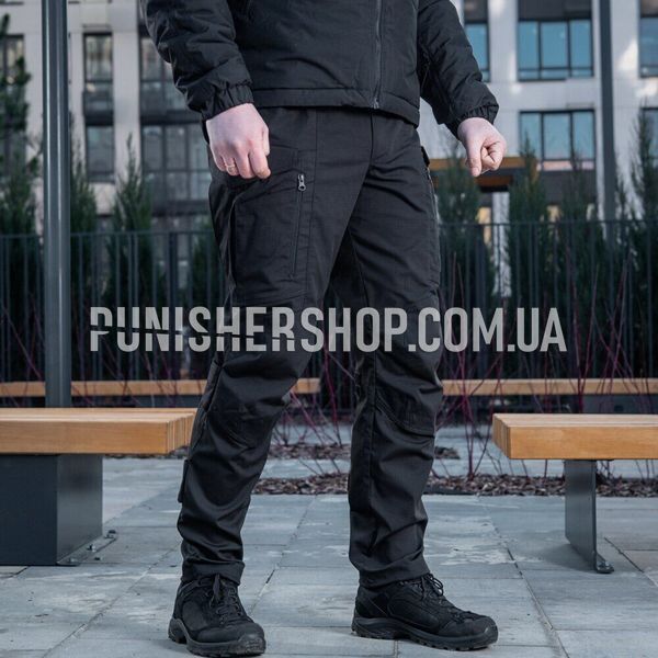 M-Tac Conquistador Flex Black Pants, Black, 30/34