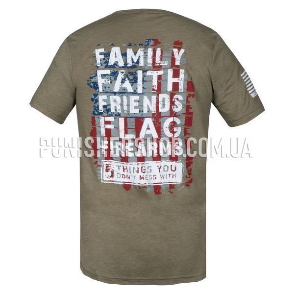 Футболка Nine Line Apparel 5 Things Olive 2000000170695 фото