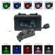 ACM Sidewinder Tactical Helmet Flashlight, Olive, Helmet headlight, Батарейка, Blue, Green, White, Infrared, Red