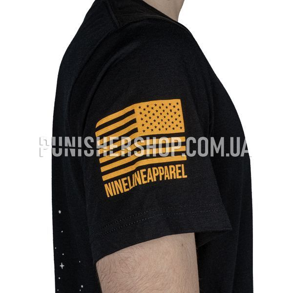 Nine Line Apparel UFO Squatch T-Shirt, Black, Medium