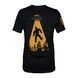Nine Line Apparel UFO Squatch T-Shirt, Black, Medium