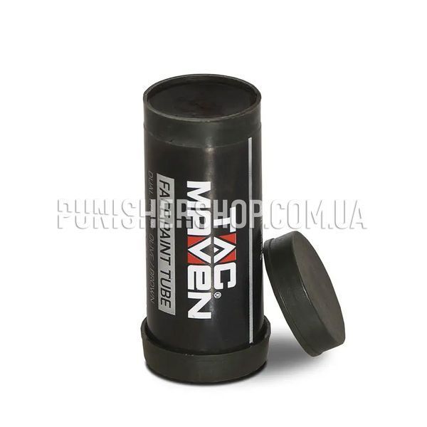 Pentagon 2-Color Tube Face Paint - Olive/Black, Olive/Black