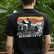 Bambass_store Bakhmutstan T-Shirt, Black, Small