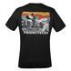 Bambass_store Bakhmutstan T-Shirt, Black, Small