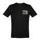 Bambass_store Bakhmutstan T-Shirt, Black, Small