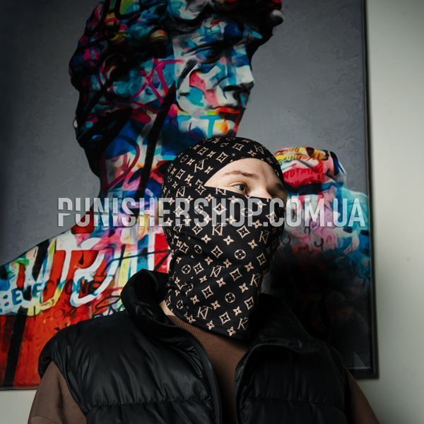 Kramatan Glamorous Balaclava, Black