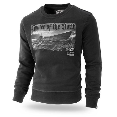 Dobermans Aggressive Hunter Of The North Sweatshirt, Black, XXX-Large