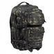 Mil-Tec Pack Large Laser Cut Backpack, Multicam Black, 36 l