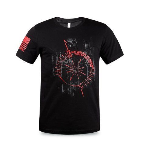 Nine Line Apparel Oz Compass T-Shirt, Black, Small