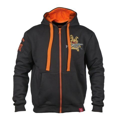 Peklo.Toys Hoodie with zipper, Black, Small