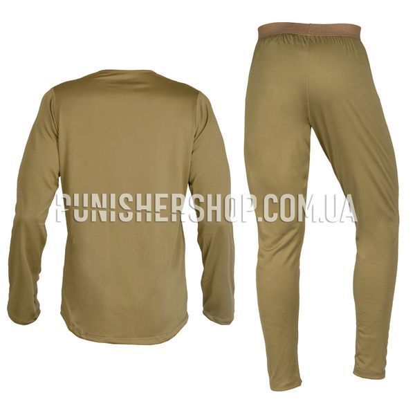 ECWCS Gen III Baselayer Top & Bottom, Coyote Brown, Large Regular