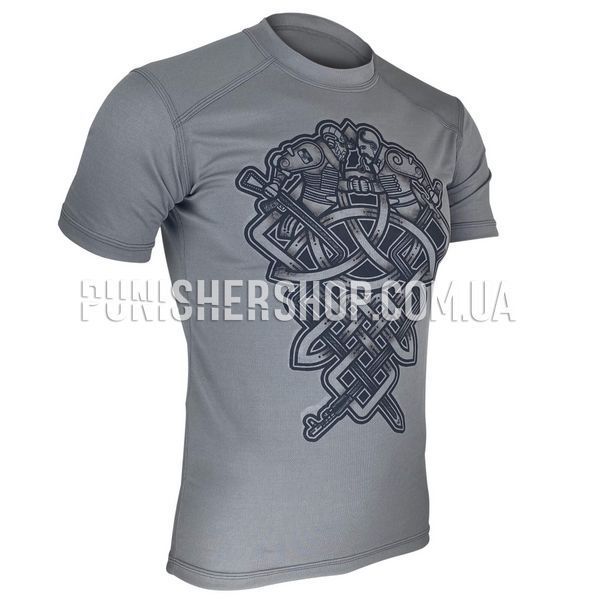Kramatan Kharacternik T-shirt, Gray, Medium
