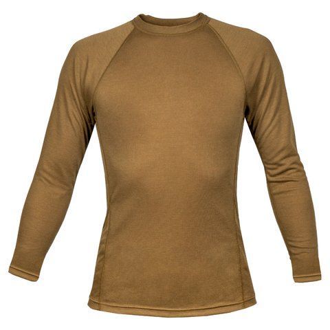 Massif PCU Top Base Layer, Coyote Brown, Small Regular