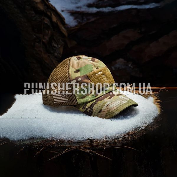 Бейсболка Nine Line Apparel American Made Mesh Back Hat с вышитой линией 2000000170756 фото