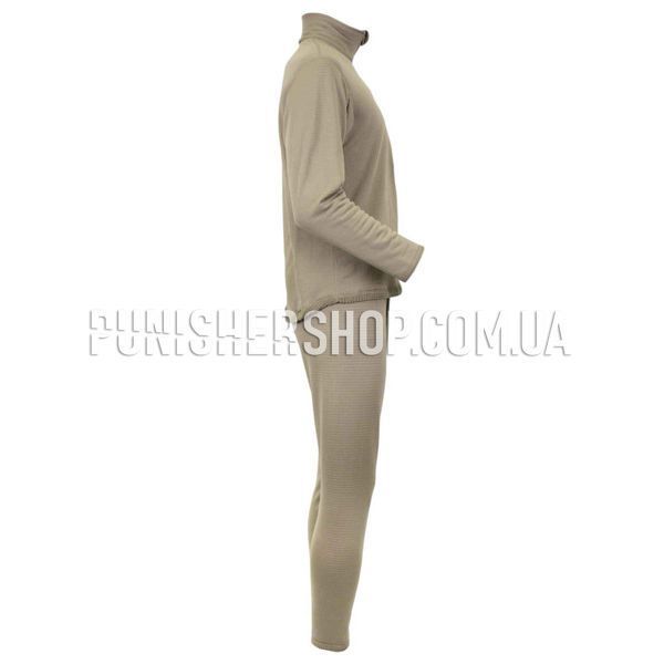 ECWCS GEN III Level 2 Set Khaki, Khaki, Small Short