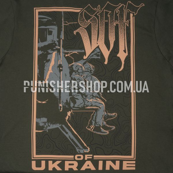 Balak Wear "SOF of Ukraine" T-Shirt, Olive, Small