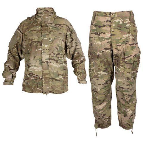 ECWCS GEN III Soft Shell Multicam Set (Used), Multicam, Small Regular