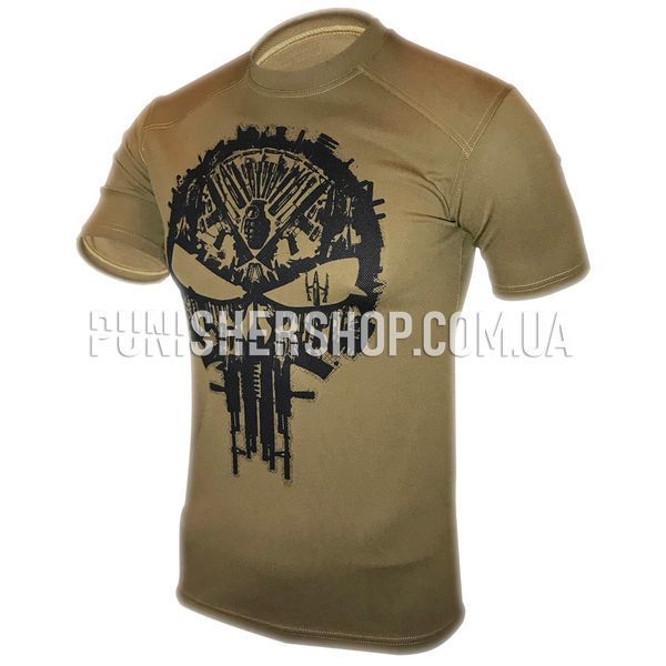 Kramatan Punisher T-shirt, Coyote Brown, Medium