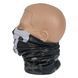 Kramatan Punisher Neck Gaiter, Multicam Black