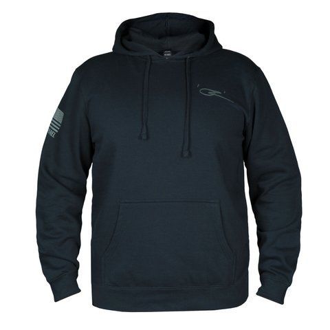 Nine Line Apparel Oz-Be The Calm Hoodie, Navy Blue, Small