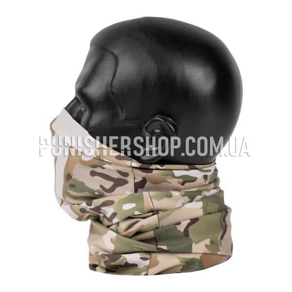 Kramatan Punisher Neck Gaiter, Multicam
