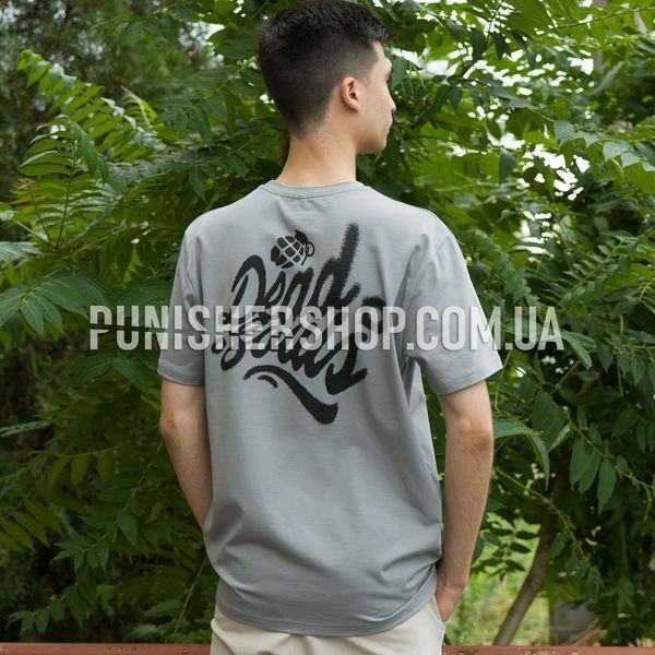 Dead Souls Group Ghost T-Shirt, Gray, Small