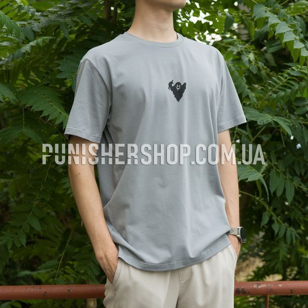 Dead Souls Group Ghost T-Shirt, Gray, Small