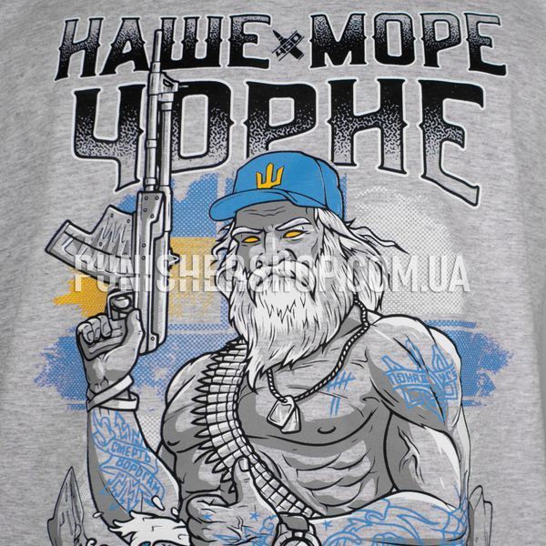 Футболка 4-5-0 Наше Море Чорне 2000000053820 фото