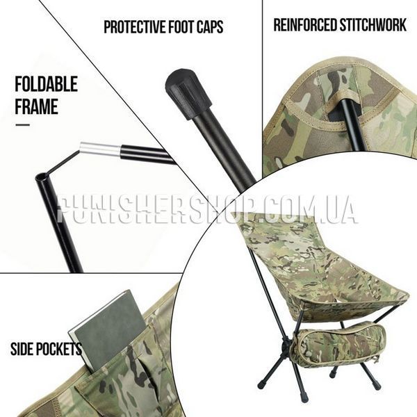 OneTigris Promenade Camping Chair 03, Multicam, Стілець