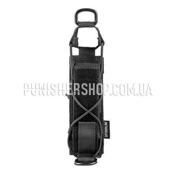 OneTigris Open-top Flashlight Holster, Black