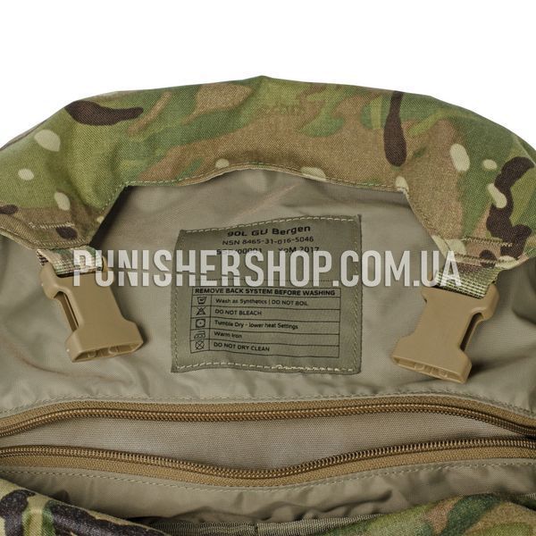 Рюкзак Virtus 90L Bergen Backpack з підсумками 2000000100999 фото
