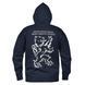 LBT Hoodie with Lion Logo, Navy Blue, Small