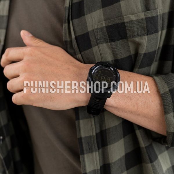 North Edge MARS Pro 5BAR Watch, Black, Tactical watch, Alarm, Backlight, Stopwatch, Timer, Tachymeter, Fitness tracker