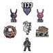 SanCHI 1133 Sticker pack, Camouflage, Stickers