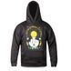 Dubhumans 'No Light Seen' Hoodie, Black, XS/S