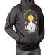 Dubhumans 'No Light Seen' Hoodie, Black, XS/S