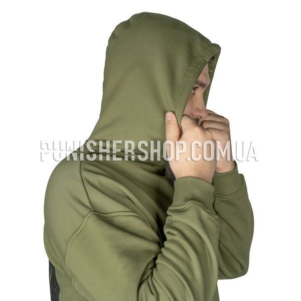 Dead Souls Group Skull Hoodie, Olive, Small