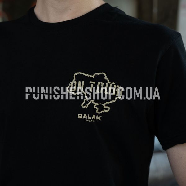 Balak Wear "On Tour" T-Shirt, Black, Small