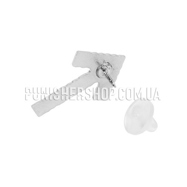 Ragnarock Tiwaz Rune Pins, Silver, Pins