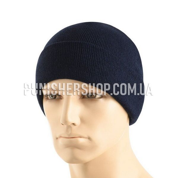 M-Tac Fine Knit 100% Acrylic Beanie, Navy Blue