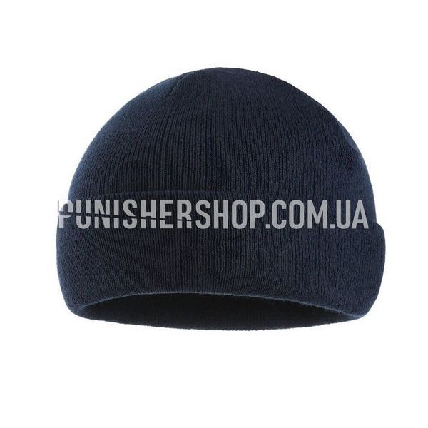 M-Tac Fine Knit 100% Acrylic Beanie, Navy Blue